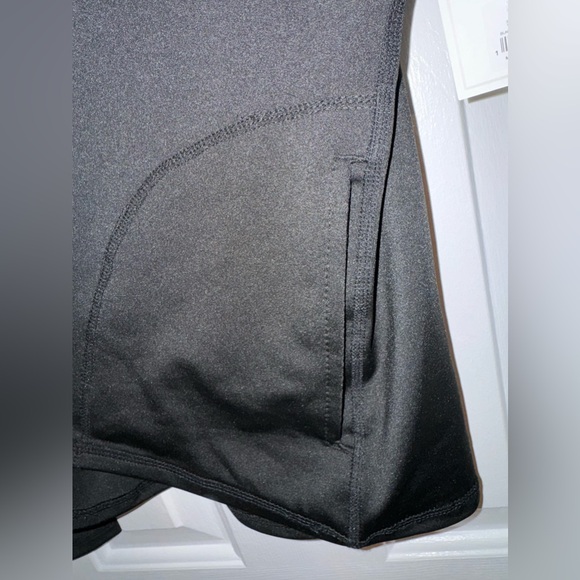 NEW! Shadow Sport Black Fitted Mock-Neck Zip Front Athletic Jacket - Picture 10 of 15